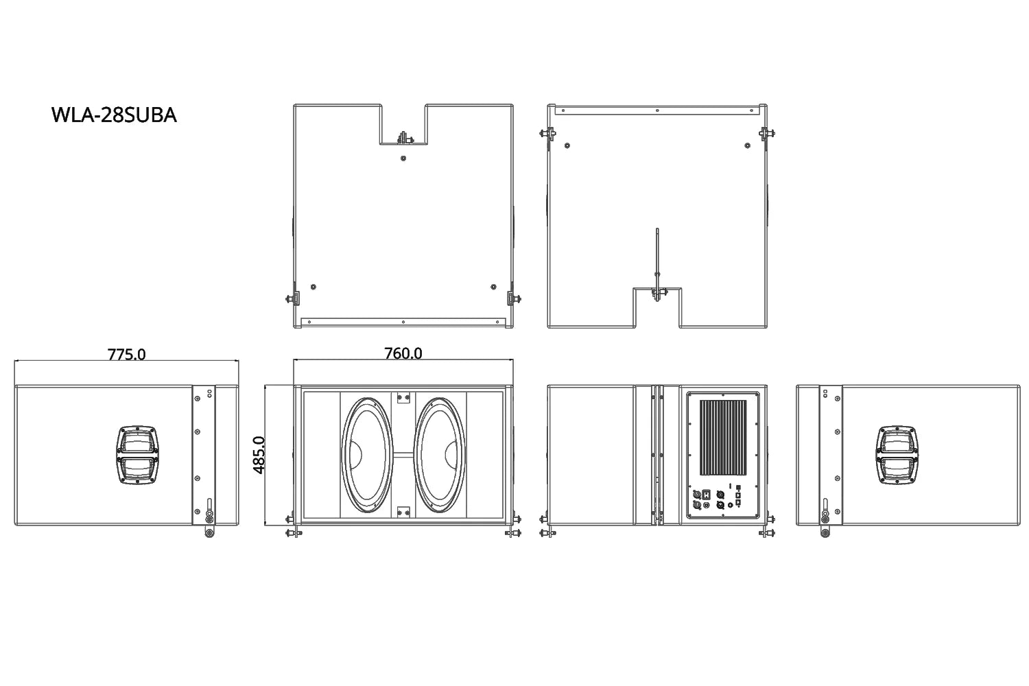 Wharfedale Pro WLA-28SUBA - 2 x 15