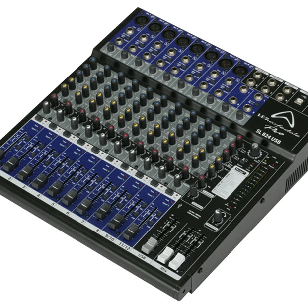 Wharfedale Pro SL824USB - 8 channel Mixing Console