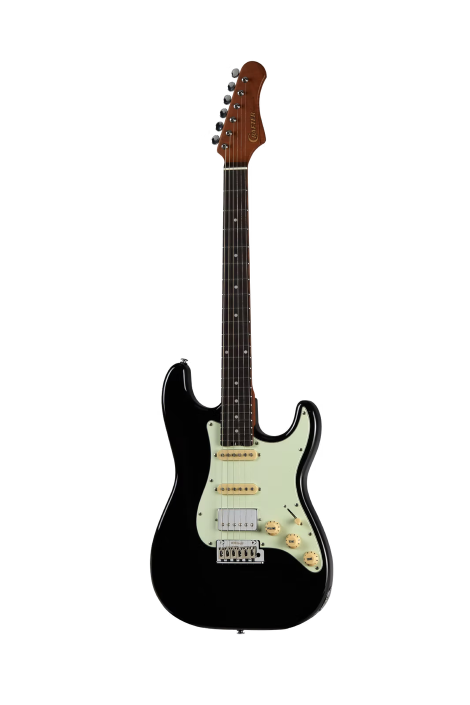 Crafter Modern Seoul S VVS RS CB, Cosmic Black, HSS Electric Guitar