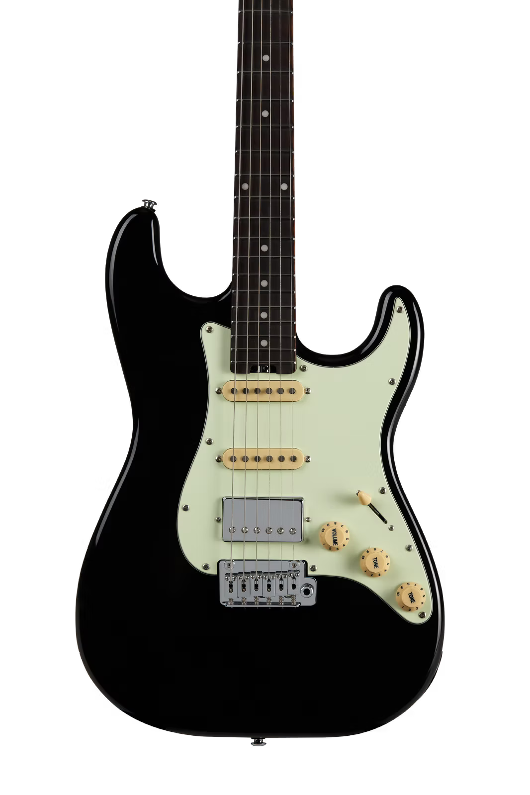 Crafter Modern Seoul S VVS RS CB, Cosmic Black, HSS Electric Guitar