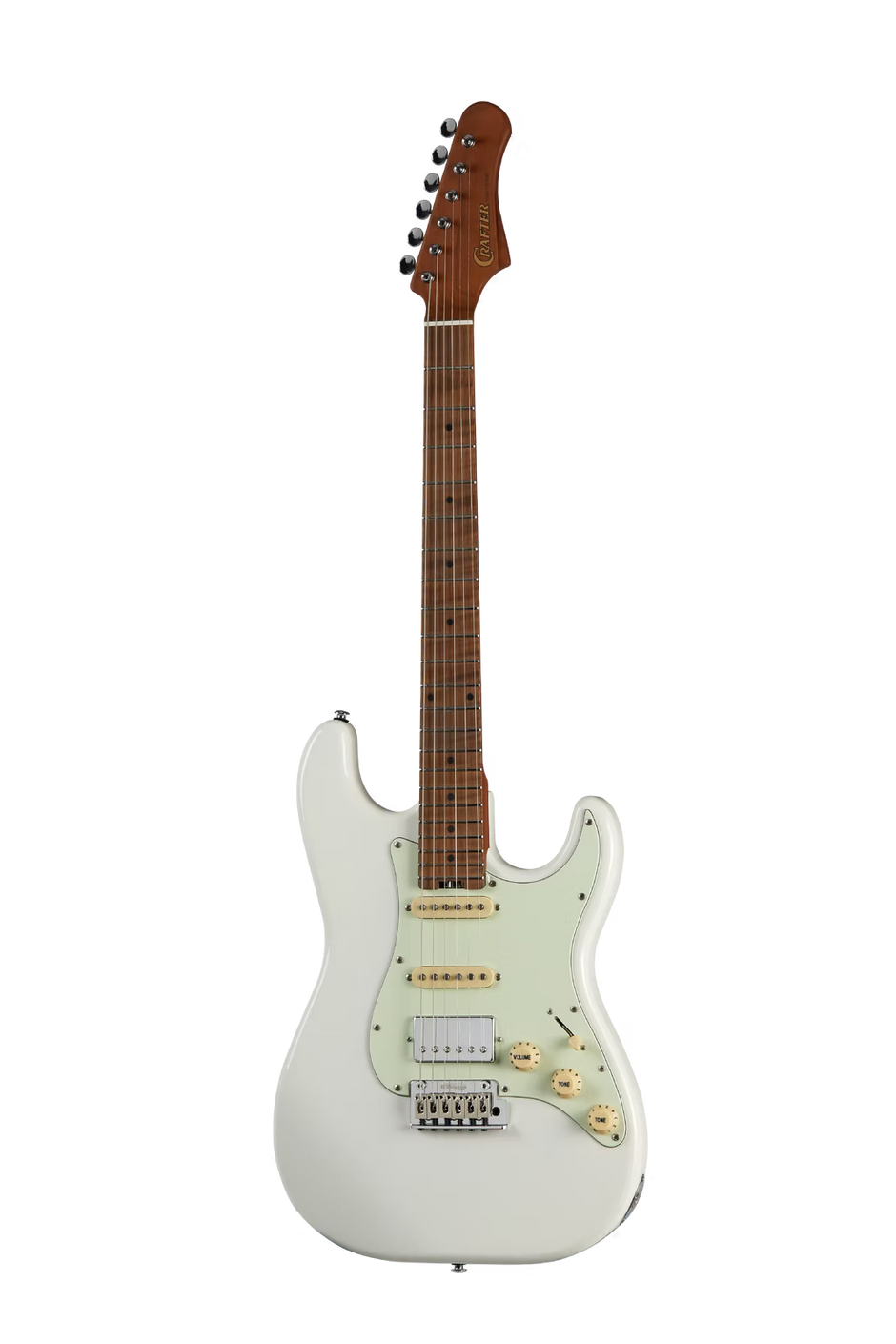 Crafter Modern Seoul S VVS Mp Ow, Olympic White, HSS Electric Guitar