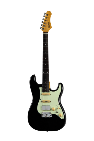 Crafter Silhouette S VVS RS CB, Cosmic Black, HSS Electric Guitar