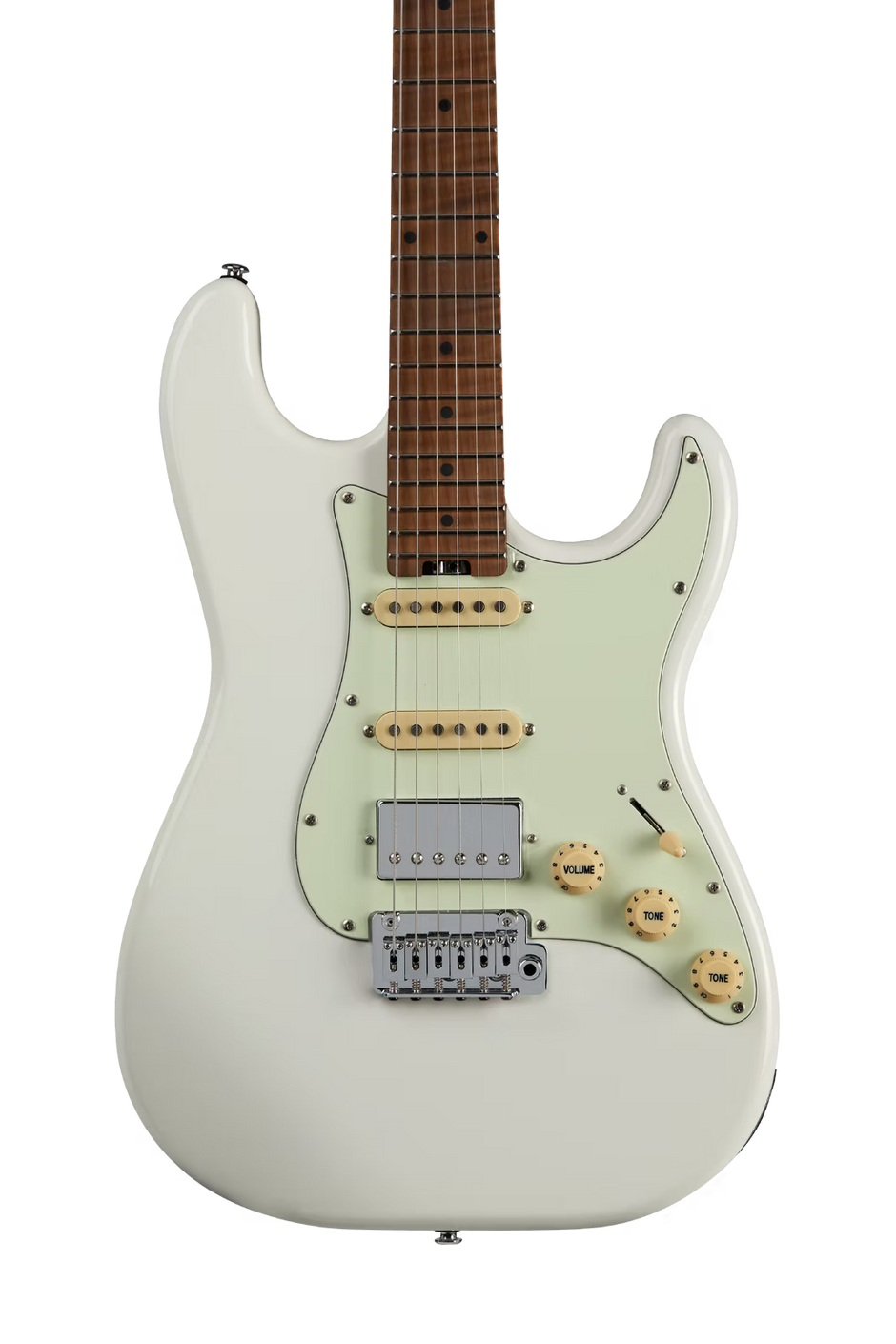 Crafter Modern Seoul S VVS Mp Ow, Olympic White, HSS Electric Guitar